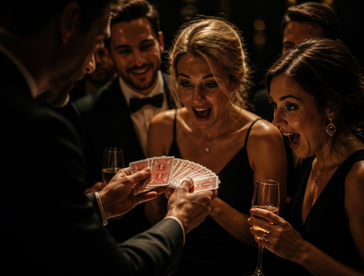 Show de magia de cerca